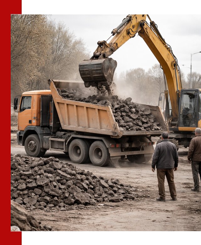Вывоз асфальта и асфальтового покрытия в Полысаеве