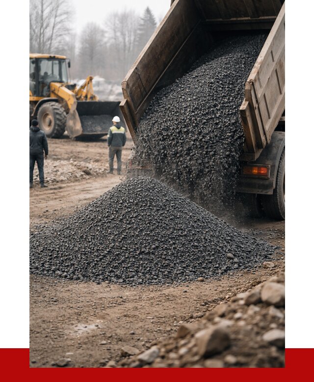Асфальтовая крошка в Полысаеве с доставкой от 1851 р. | ПРОНЕРУДПлс