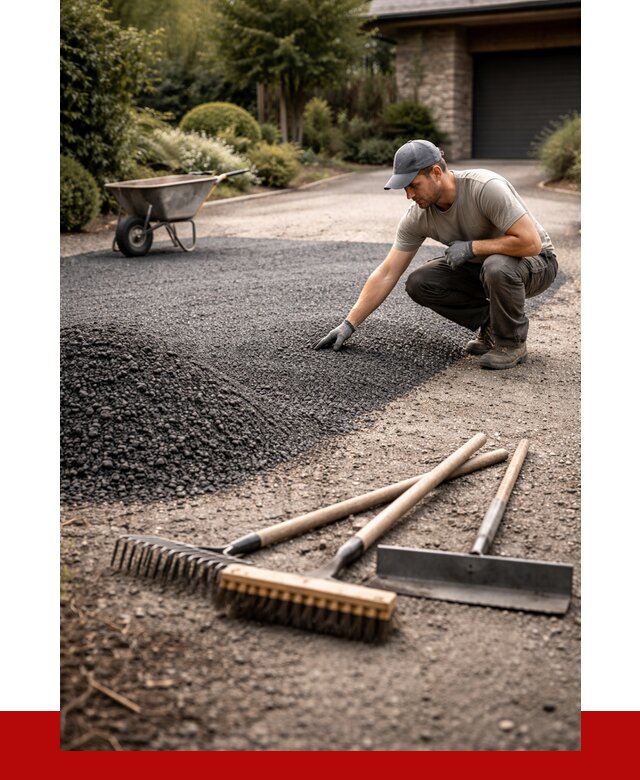 Асфальтовая крошка для двора в Полысаеве от 4319 р. | ПРОНЕРУДПлс